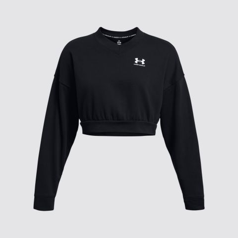 Under Armour UA RIVAL TERRY OS CROP CRW img3