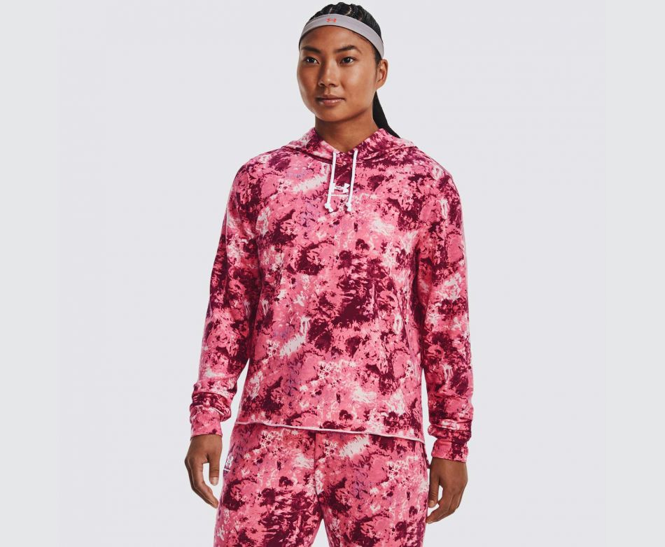 Under Armour UA RIVAL TERRY PRINT HOODIE