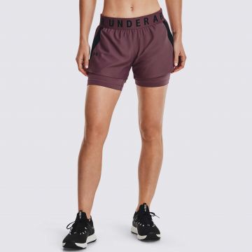 UA PLAY UP 2-IN-1 SHORTS